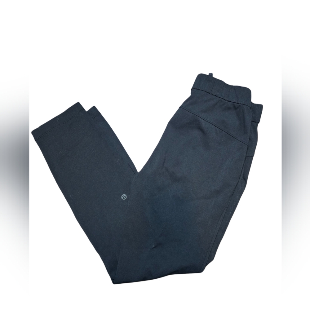 Lululemon Black Stretch High-Rise Joggers Size 2  Luxtreme Active‎ Pants Lounge